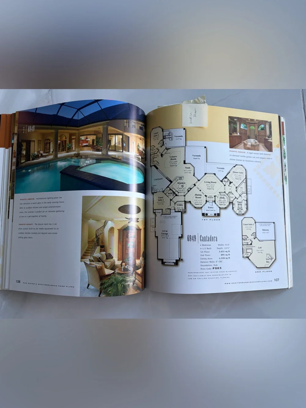 Mediterranean Home Plans paperback Book